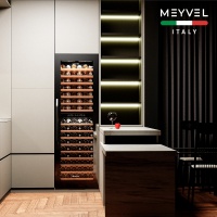 Винный шкаф Meyvel MV83-KBB2 двухзонный в колонну