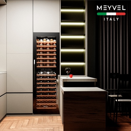 Винный шкаф Meyvel MV83-KBB2 двухзонный в колонну