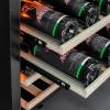 Винный шкаф Meyvel  MV46PRO-KBT2 двухзонный под столешницу