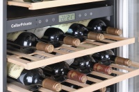 Винный шкаф Cellar Private CP043-2TW двухзонный под столешницу в белом корпусе