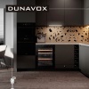 Винный шкаф  Dunavox DAVG-32.80DB.TO двухзонный в колонну