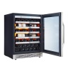 Винный шкаф Cavanova CV045-1TL компрессорный под столешницу