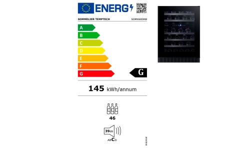 Винный шкаф Temptech SOMX60DRB