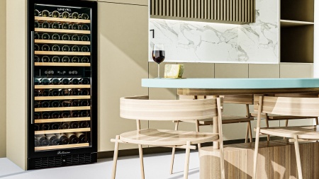 Винный шкаф Meyvel MV116-KBT2 компрессорный двухзонный