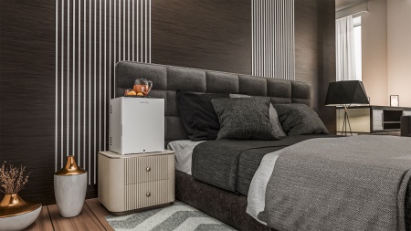 Минибар Meyvel MMT-38W белый бесшумный