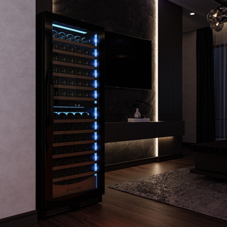 Винный шкаф Meyvel MV141PRO-KBT2 компрессорный двухзонный