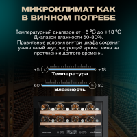 Винный шкаф Meyvel MV46-KBT2 двухзонный под столешницу