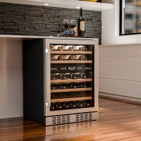 Винный шкаф Meyvel MV46-KST2 двухзонный под столешницу