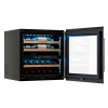 Винный шкаф MV26PRO-KBB2 двухзонный встраиваемый в колонну