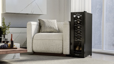 Винный шкаф Meyvel MV12-CBD1 компрессорный отдельностоящий