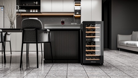 Винный шкаф Meyvel MV33-KBF2 компрессорный двухзонный