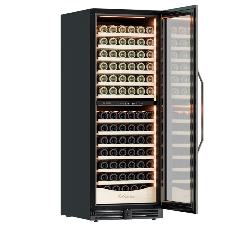 Винный шкаф Meyvel MV141PRO-KBT2 компрессорный двухзонный