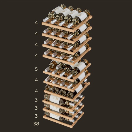 Винный шкаф Meyvel MV38-CBF1 компрессорный отдельностоящий