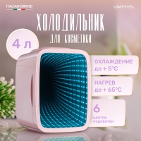 Холодильник для косметики и напитков Meyvel MD-04C3P-RGB