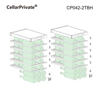 Винный шкаф CellarPrivate CP042-2TBH