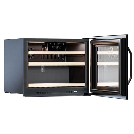 Винный шкаф Meyvel MV22-KBB1 встраиваемый в колонну