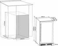 Винный шкаф Cellar Private CP127-1TB