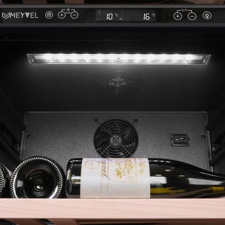 Винный шкаф Meyvel MV95-KBT2 компрессорный двухзонный