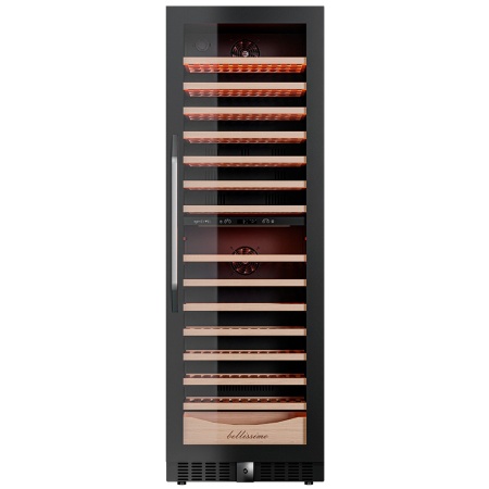 Винный шкаф Meyvel MV163PRO-KBT2 компрессорный двухзонный