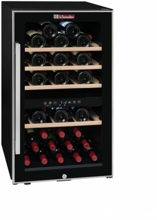 Двухзонный винный шкаф LaSommeliere ECS80.2Z