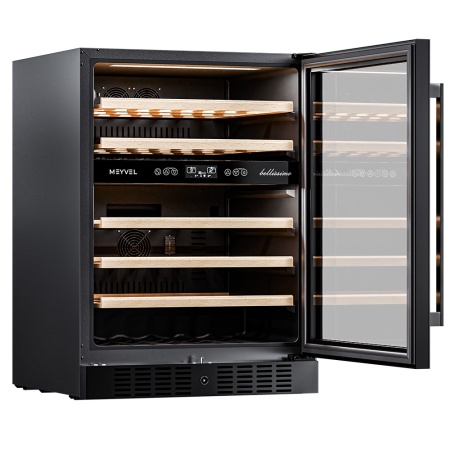 Винный шкаф Meyvel MV46-KBT2 двухзонный под столешницу