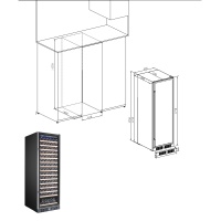 Винный шкаф Temptech WP180SCB