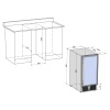 Винный шкаф Libhof Connoisseur CXD-28 white Винный шкаф Libhof Connoisseur CXD-28 white