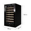 Винный шкаф Libhof Gourmet GM-56 black отдельностоящий