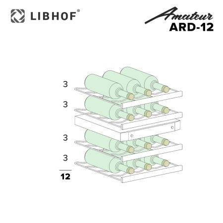 Винный шкаф Libhof Amateur ARD-12