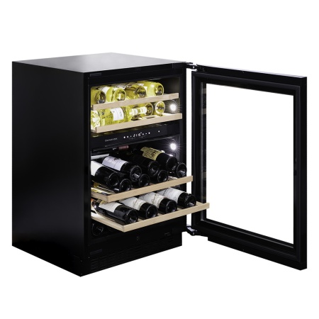 Винный шкаф Dunavox DAUF-45.125DSS.TO двухзонный под столешницу