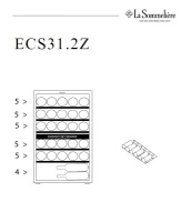 Двухзонный винный шкаф LaSommeliere ECS31.2Z