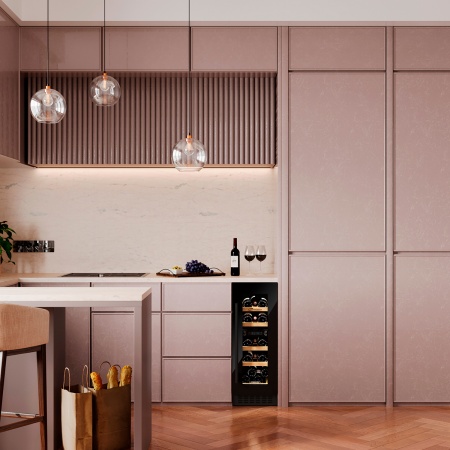 Винный шкаф Libhof Connoisseur CXD-16 Black встраиваемый под столешницу