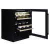 Винный шкаф  Dunavox DAUF-39.121DB двухзонный под столешницу