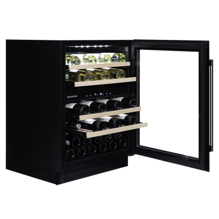 Винный шкаф  Dunavox DAUF-39.121DB двухзонный под столешницу