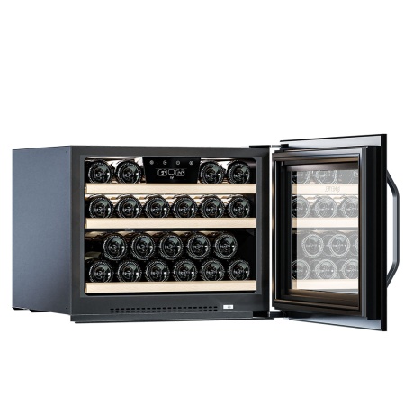 Винный шкаф Meyvel MV22-KSB1 встраиваемый в колонну