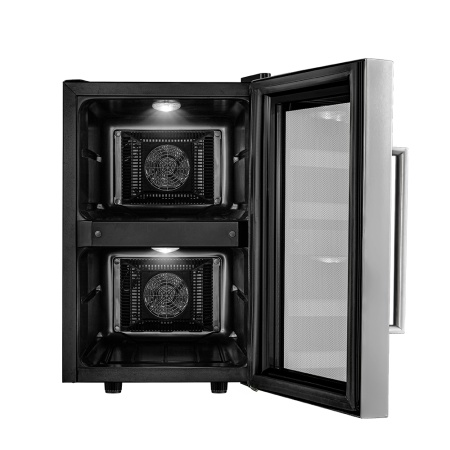 Термоэлектрический винный шкаф Meyvel MV12-BF2 двухзонный