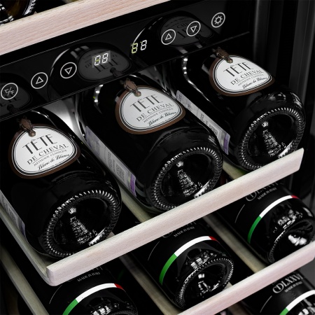 Винный шкаф Meyvel MV53-KBF2 двухзонный отдельностоящий