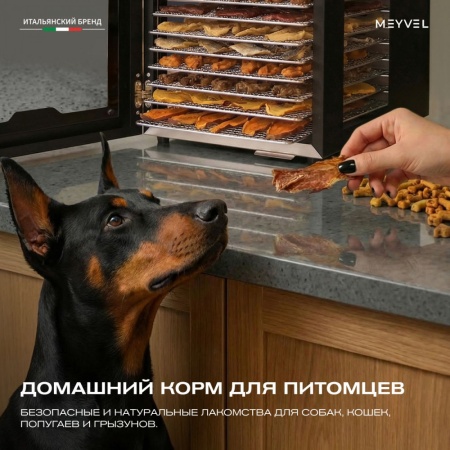 Дегидратор Meyvel MDH20-1S2 (Чёрный)