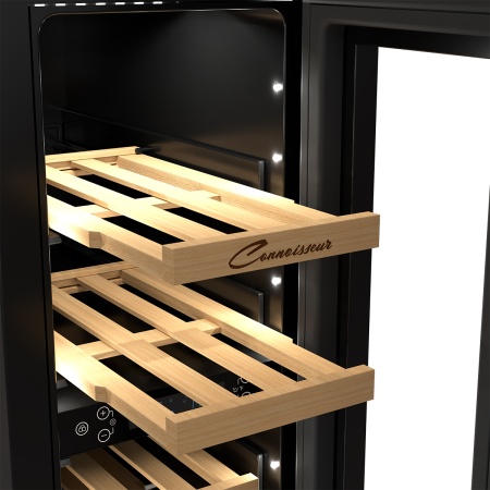 Винный шкаф Libhof Connoisseur CXD-16 Black встраиваемый под столешницу