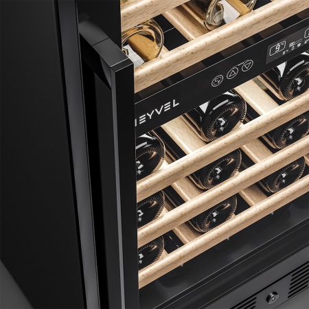 Винный шкаф Meyvel MV46-KBT2 двухзонный под столешницу