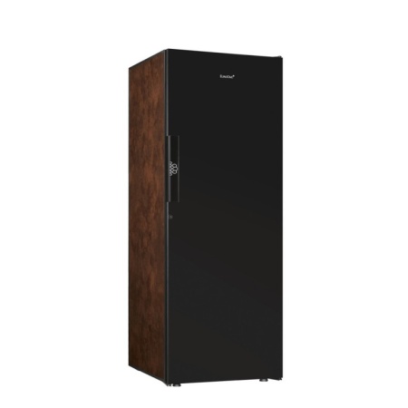 Винный шкаф EuroCave E-Pure-L Сплошная дверь Black Piano, цвет - буйвол, максимальная комплектация
