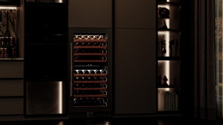 Винный шкаф Meyvel MV99PRO-KST2 компрессорный двухзонный