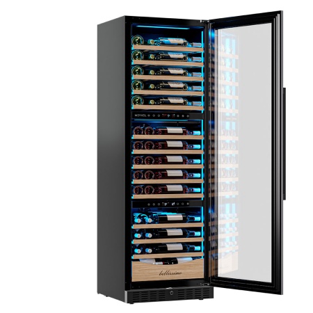 Винный шкаф Meyvel MV98-KBT3 компрессорный трёхзонный встраиваемый