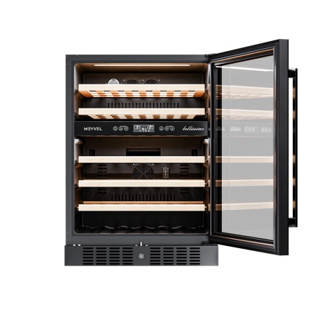 Винный шкаф Meyvel MV46-KBT2 двухзонный под столешницу
